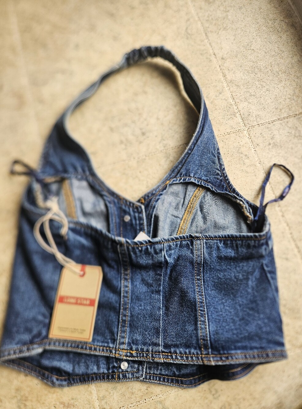 Lone Star Halter Vest - Picture 2 of 3